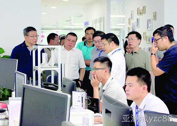 广东省科技厅领导莅临亚洲城yzc88西威研究院
